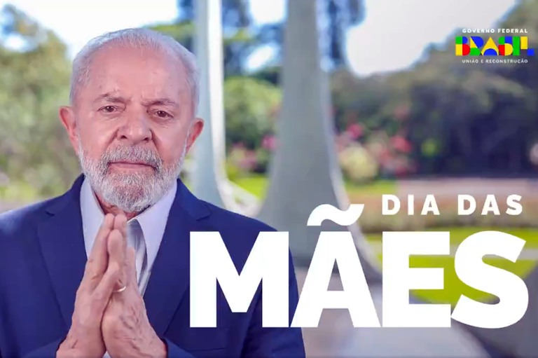 Presidente Lula grava mensagem sobre o Dia das Mães