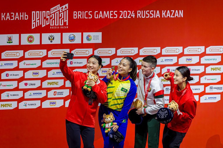 Brasil ganha as primeiras medalhas nos Jogos do Brics