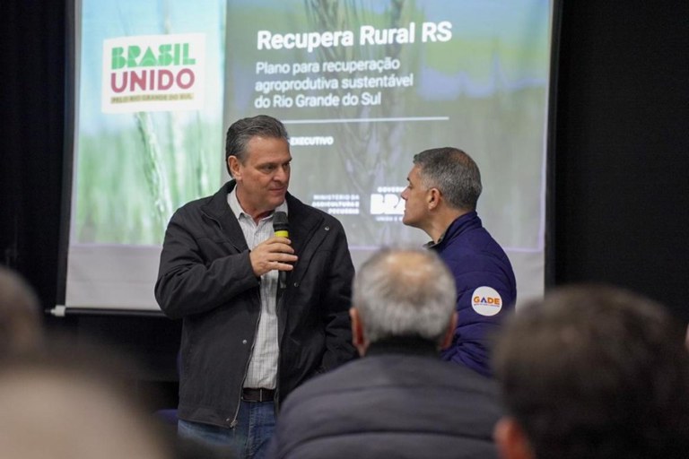 Gabinete itinerante apoiará restabelecimento das atividades agropecuárias no RS