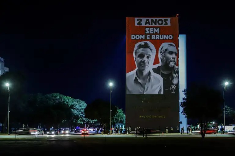 Homenagens a Bruno Pereira e Dom Phillips marcam reconhecimento do país à memória dos ativistas
