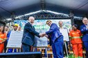 Lula inaugura viaduto Roza Cabinda e anuncia novos investimentos em Juiz de Fora (MG)