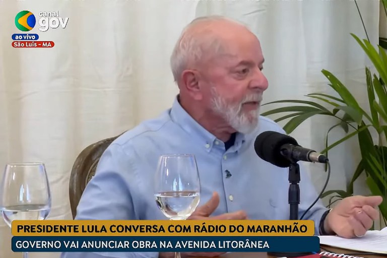 Lula: "O Maranhão merece o que a gente tem a oferecer de melhor"