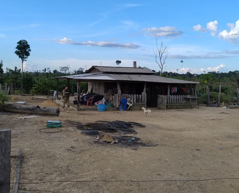 Ministério do Trabalho e Emprego resgata cinco trabalhadores em Reserva Extrativista em Rondônia