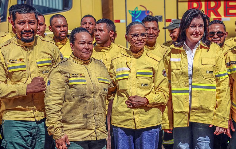 Tebet e Marina enfatizam parceria com estado do MS contra incêndios no Pantanal