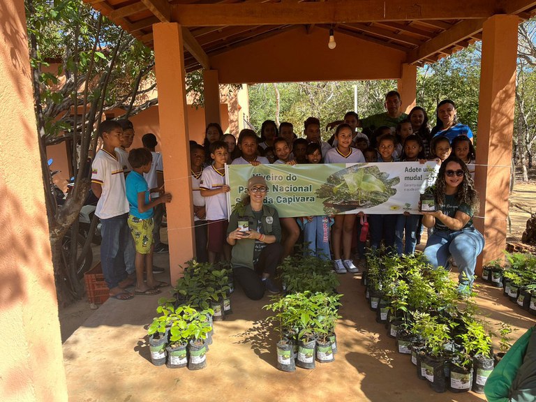 Parque Nacional da Serra da Capivara comemora 45 anos com distribuição de mudas de árvores da Caatinga