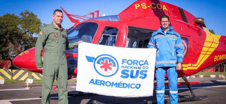 Porto Alegre terá serviço de aeromédicos de forma permanente