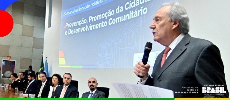 Prevenção, cidadania e desenvolvimento comunitário serão bases das políticas sobre drogas do MJSP