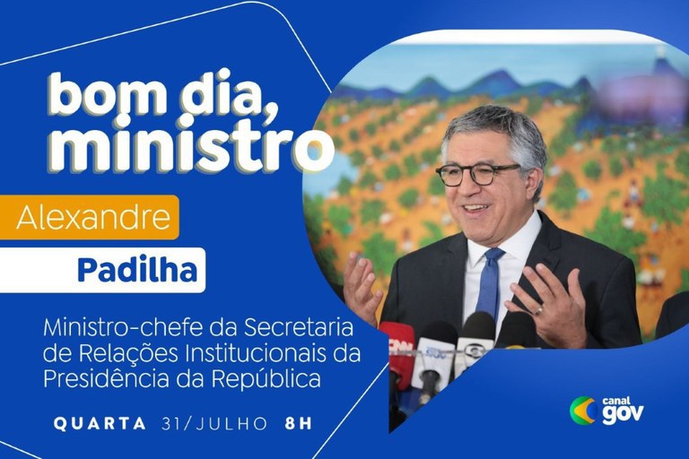 Alexandre Padilha detalha pauta legislativa do Governo Federal no 'Bom Dia, Ministro'. Assista