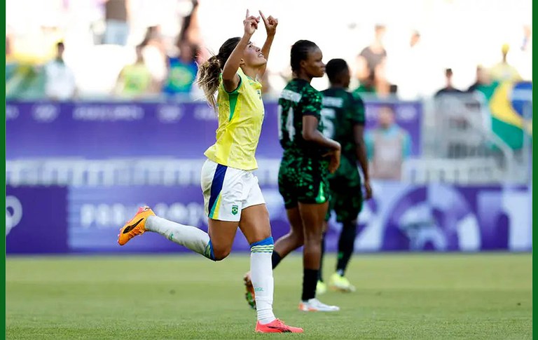 Brasil estreia com vitória no futebol feminino em Paris: 1 a 0 sobre a Nigéria