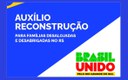 Governo prorroga até 31/8 prazo para prefeituras cadastrarem famílias no Auxílio Reconstrução