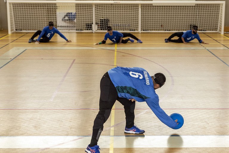 Sabia que o Brasil é tricampeão mundial de goalball? Modalidade está nos Jogos Paralímpicos