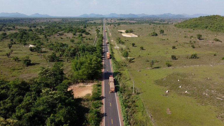 Ministério dos Transportes revitaliza 145,6 km da BR-158, no estado do Pará