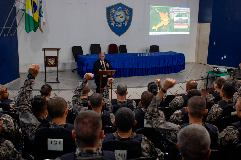 Força Nacional inicia formação de 85 policiais com foco em operações na Terra Indígena Yanomami