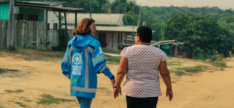 Comunidades indígenas do Acre recebem visita da Força Nacional do SUS