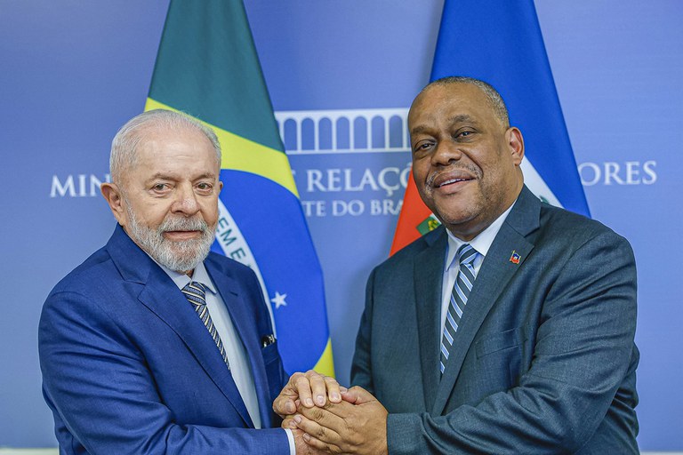 Lula se encontra com primeiro-ministro do Haiti em Nova York