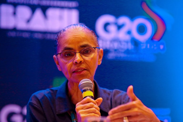 Marina Silva defende no G20 uso dos recursos naturais como fator de inclusão