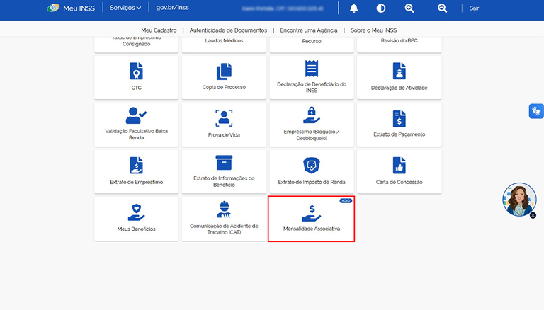 Meu INSS: agora é possível consultar se segurado tem contrato que prevê desconto de mensalidade