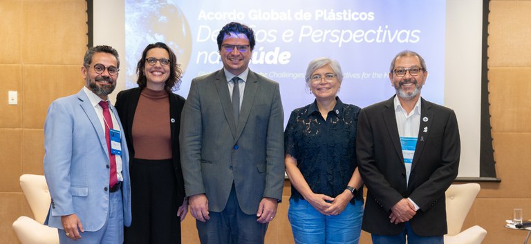 Ministério da Saúde promove evento para discutir o Acordo Global de Plásticos