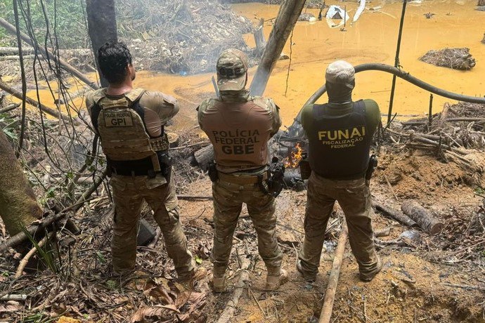 Governo Federal combate garimpo ilegal e suas consequências ambientais na Terra Indígena Munduruku