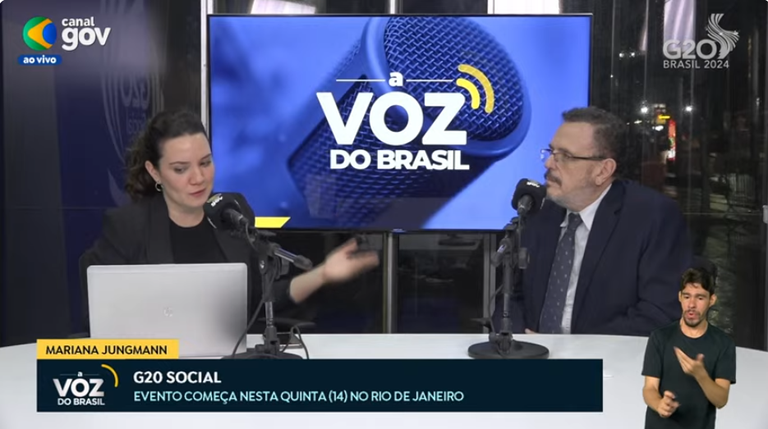 G20 Social no Brasil leva mensagem de paz e justiça socioambiental ao mundo, diz Renato Simões