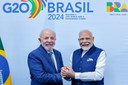 Presidente Lula se reúne com o primeiro-ministro Narendra Modi, da Índia Presidente Lula se reúne com o primeiro-ministro Narendra Modi, da Índia