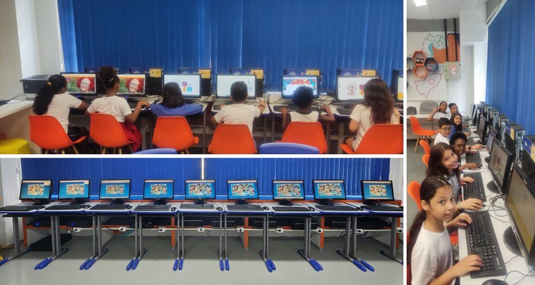 Mais de 2,7 mil alunos do Complexo da Maré têm acesso a laboratórios de informática