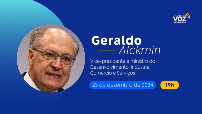 Geraldo Alckmin fala sobre Reforma Tributária e perspectivas para 2025 nesta segunda (23)