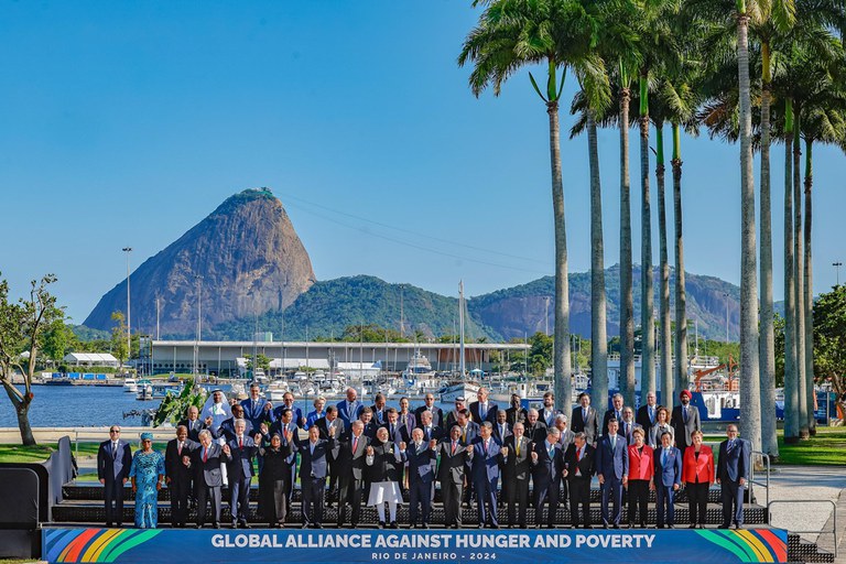 Lançamento da Aliança Global contra a Fome e a Pobreza marca 2024