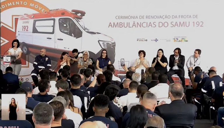 Ministério da Saúde entrega 258 novas ambulâncias para renovar frota pelo país