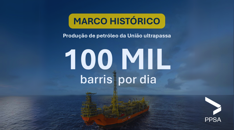 Produção diária de petróleo da União no pré-sal bate recorde em outubro