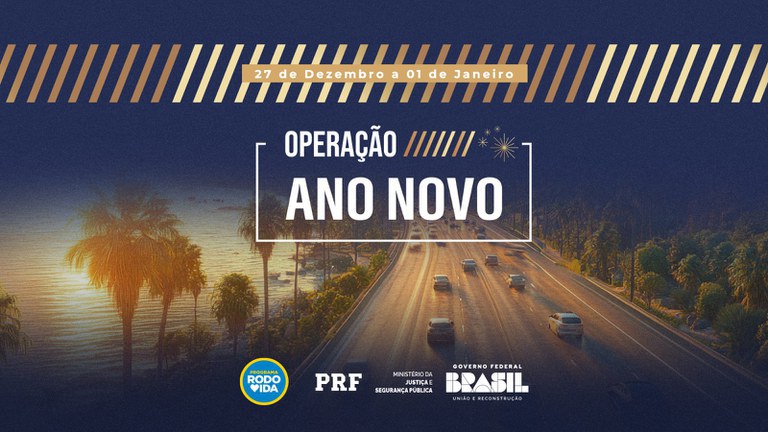 Operação Rodovida reforça fiscalização de alcoolemia nas estradas federais durante o Ano Novo