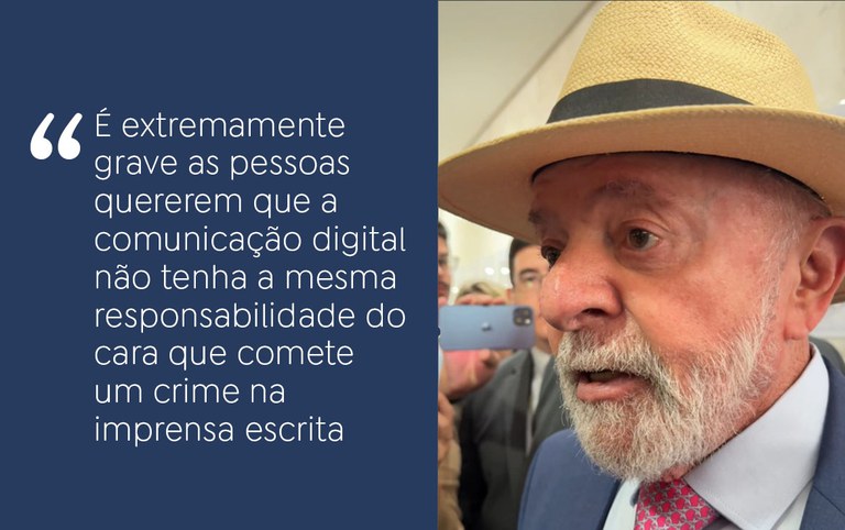 Presidente Lula critica Meta e convoca reunião após decisão da empresa. Assista