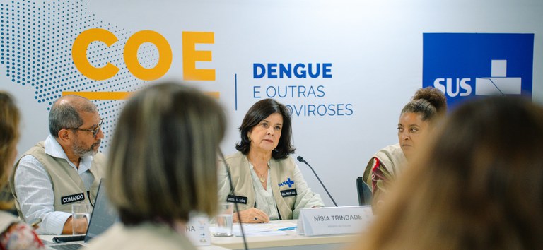 Em reunião com sociedade civil, ministra debate ações estratégicas e monitoramento da dengue no país