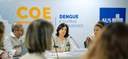 Em reunião com sociedade civil, ministra debate ações estratégicas e monitoramento da dengue no país
