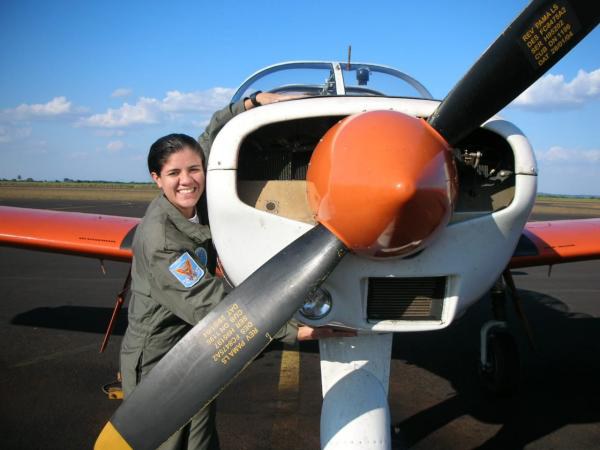 Major Joyce é a primeira mulher a assumir o Comando de uma Unidade Aérea da FAB