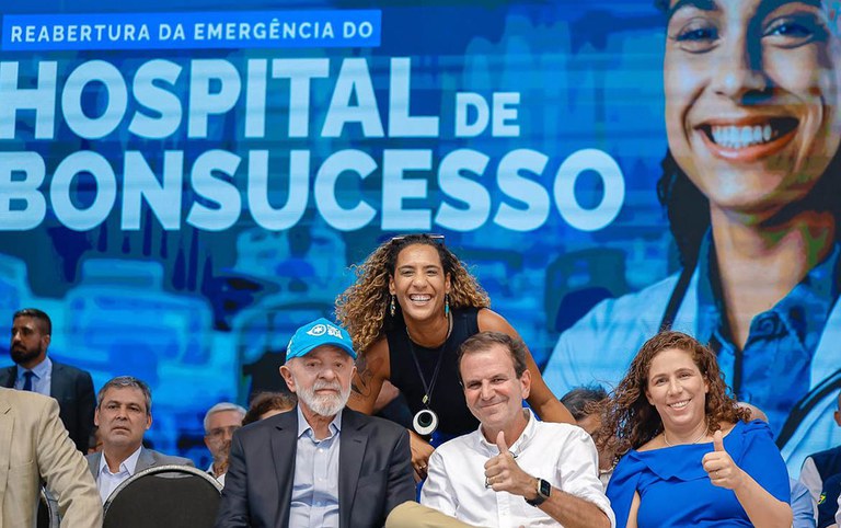 Governo reforça importância das estatais em entrega da Emergência do Hospital de Bonsucesso