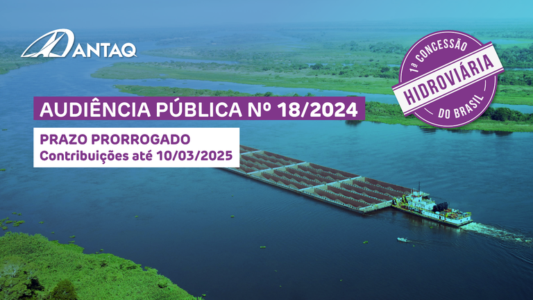 Hidrovia do Rio Paraguai: período da audiência pública é prorrogado até 10 de março