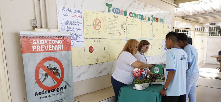 Mobilização nacional nas escolas reforça combate a dengue, zika, chikungunya e oropouche