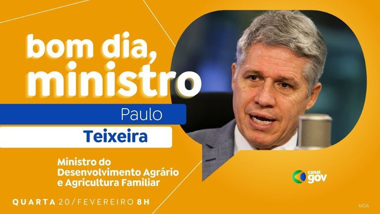 Paulo Teixeira destaca benefícios do Desenrola Rural nesta quinta-feira (20)