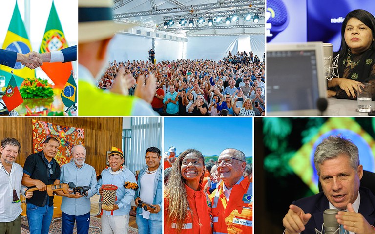 Brasil-Portugal, setor naval e portuário, Plano Safra,  Pé-de-Meia, Terras Indígenas e outros destaques