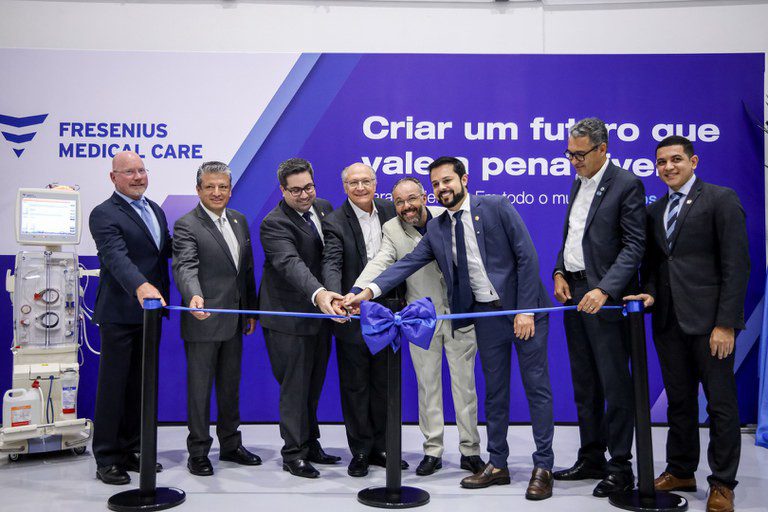 Alckmin participa da inauguração da expansão de fábrica de medicamentos para doença renal crônica Alckmin participa da inauguração da expansão de fábrica de medicamentos para doença renal crônica