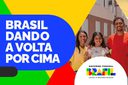 Governo Federal faz balanço das entregas e detalha avanços no evento 'Brasil dando a volta por cima' Governo Federal faz balanço das entregas e detalha avanços no evento 'Brasil dando a volta por cima'