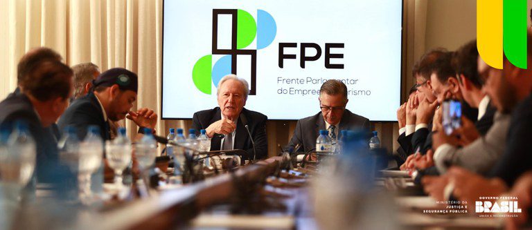 Segurança é ativo econômico, diz Lewandowski em reunião da Frente Parlamentar do Empreendedorismo Segurança é ativo econômico, diz Lewandowski em reunião da Frente Parlamentar do Empreendedorismo