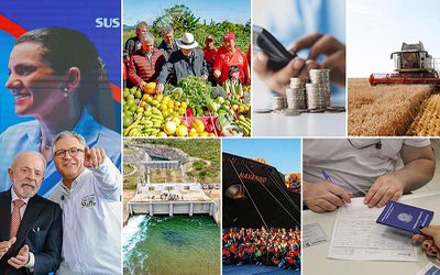 Mais água para o Nordeste, e saltos na saúde, nos empregos e no PIB marcaram semana