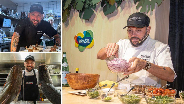 Embaixador da gastronomia brasileira conta como os sabores da floresta têm atraído turistas de todo o mundo Embaixador da gastronomia brasileira conta como os sabores da floresta têm atraído turistas de todo o mundo