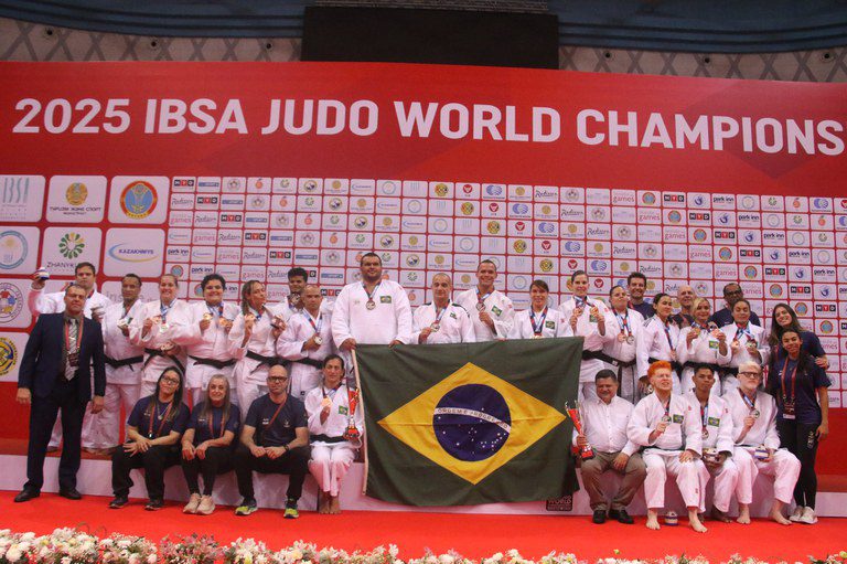Brasil encerra Mundial de Judô Paralímpico com 13 medalhas e liderança no quadro geral Brasil encerra Mundial de Judô Paralímpico com 13 medalhas e liderança no quadro geral
