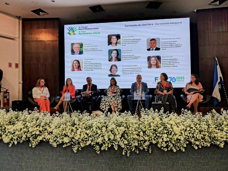 Brasil reforça compromisso com a inclusão no trabalho durante IX Fórum Ibero-Americano Inclui Brasil reforça compromisso com a inclusão no trabalho durante IX Fórum Ibero-Americano Inclui