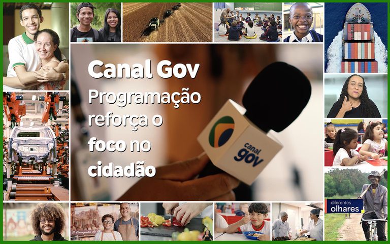Canal Gov estreia programação ampliada e novo visual nesta segunda-feira (19/5) Canal Gov estreia programação ampliada e novo visual nesta segunda-feira (19/5)