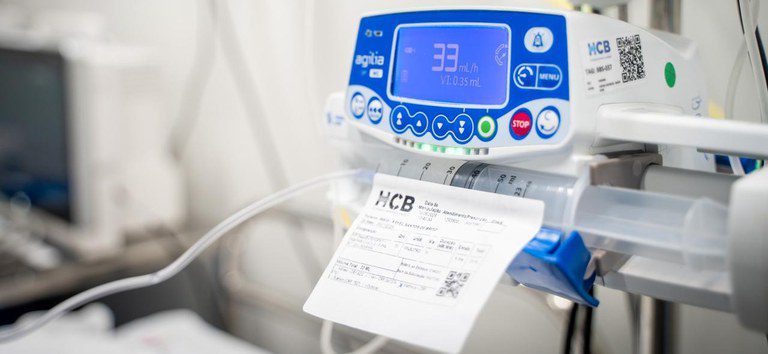 Em São Paulo, SUS realiza terceira infusão de zolgensma em bebê com AME Em São Paulo, SUS realiza terceira infusão de zolgensma em bebê com AME