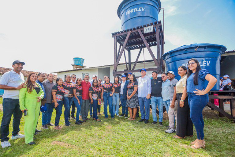 Governo Federal entrega 260 cisternas para escolas de Marajó, no Pará Governo Federal entrega 260 cisternas para escolas de Marajó, no Pará